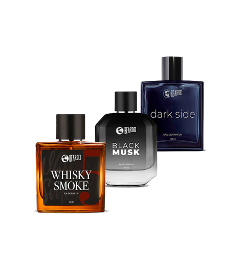 Set of Black Musk - Whisky Smoke & Dark Side Eau de Parfum - 100 ml each
